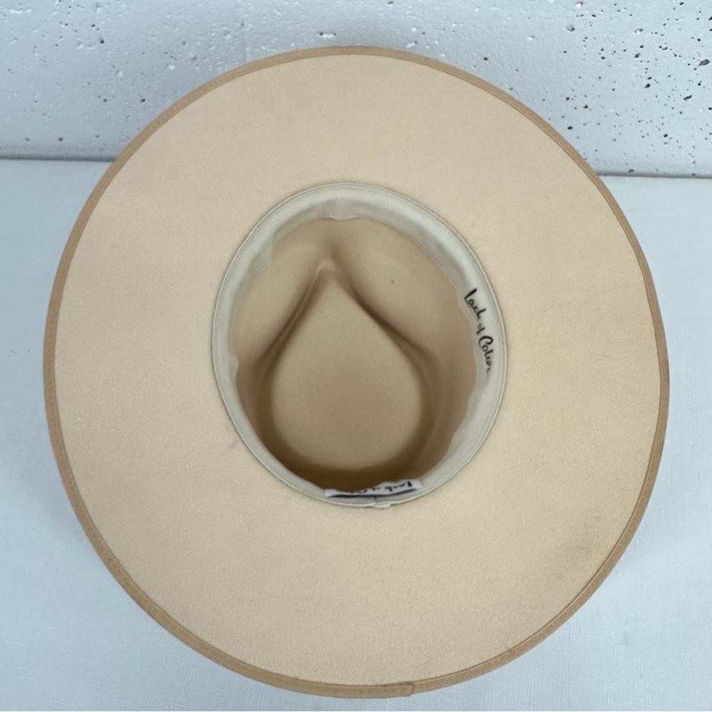 Lack of Color size XL 61cm Ivory Rancher Wool Fedora Hat - Picture 11 of 16